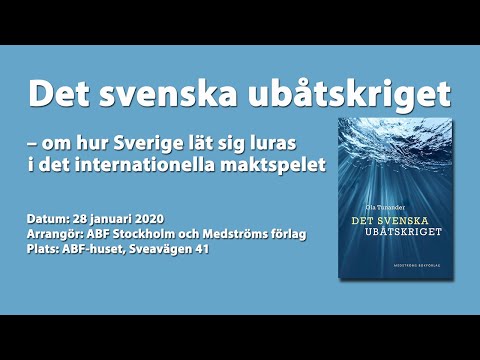 Det svenska ubåtskriget