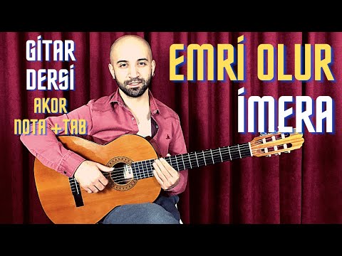 İmera - Emri Olur Gitar Dersi, Akor, Solo, 7/8'lik Arpej, 7/8'lik Ritim Nasıl Çalınır ?