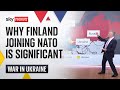 What's the significance of Finland joining NATO?