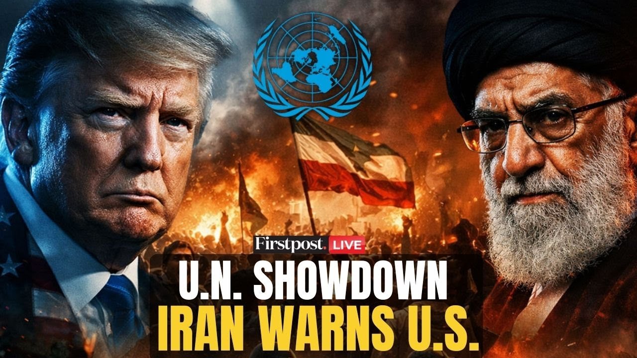 US-Iran Tensions LIVE: Iran Warns US At UN | Trump Says “All Options On Table” As Protests Rock Iran