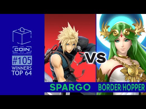 Sparg0 (Aegis) vs BorderHopper (Palutena) - Coinbox 105 Winners Top 64 | 12 06 24'