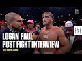 Logan Paul's PASSIONATE Victory Speech After Defeating Dillon Danis | THE PRIME CARD