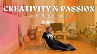 Yoga for CREATIVITY & PASSION | Sacral Chakra Focused | 15 Minutes
