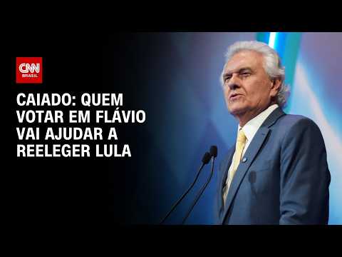 Eleições 2026: Quem votar em Flávio Bolsonaro vai ajudar a reeleger Lula, diz Caiado | PRIME TIME