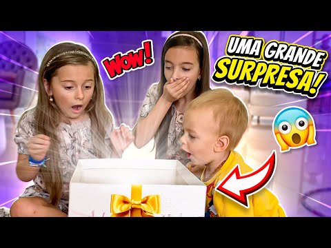 BEST CHILDREN'S DAY SURPRISE!!! 😱 😍 JÉSSICA GODAR AND LAURINHA AND HELENA AND GABRIEL