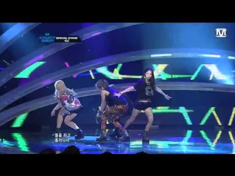 120712　f(x)  LA chA TA + Electric Shock  M countdown Specia