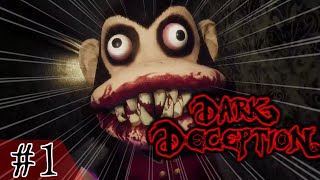 殺人猿が追いかけてくるサルゲー　【Dark Deception】【ホラーゲーム】#1
