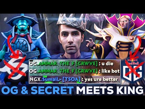 ATF Trashtalks King - Sumail Epic Storm Spirit and Invoker Dota 2