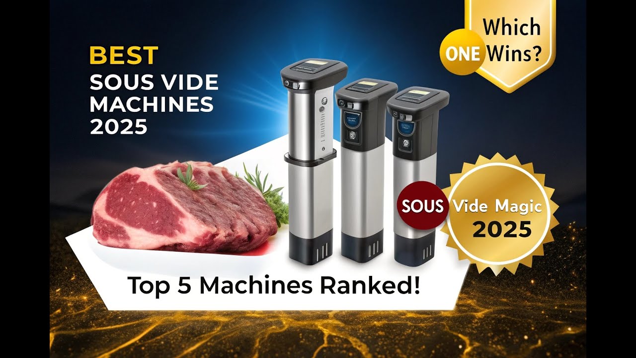 **Top 5 Best Sous Vide Machines Review of 2025 | Perfect Cooking Every Time! 🍖🔥**