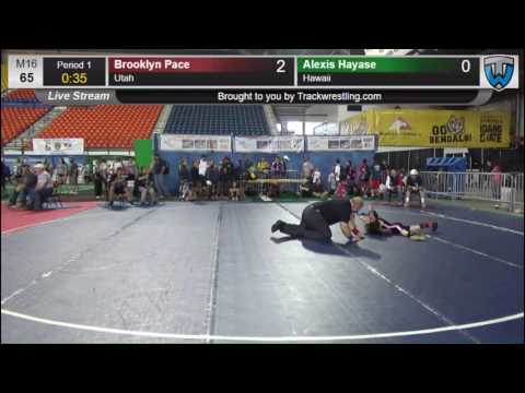 536 NOVICE GIRL 65 70 Brooklyn Pace Utah vs Alexis Hayase Hawaii 8417284104