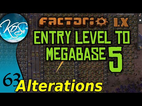 Factorio 1.X Entry Level to Megabase 5 - 63 - CHANGE OF INSERTERS - Guide, Tutorial