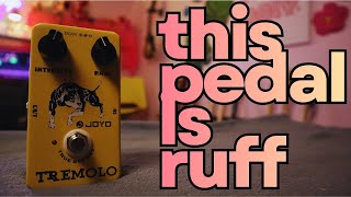 Video thumbnail for All Bark, No Bite? | JOYO Tremelo Review by Electric Flamingo