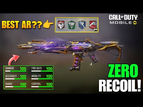 M4 "0 RECOIL" GUNSMITH BUILD | Best M4 Gunsmith Loadout & M4 Attachments | Season 6 COD Mobile