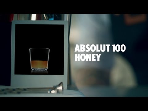 ABSOLUT 100 HONEY DRINK RECIPE - HOW TO MIX