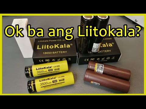 Liitokala 18650 35s vs 30A vs HG2 Capacity Testing