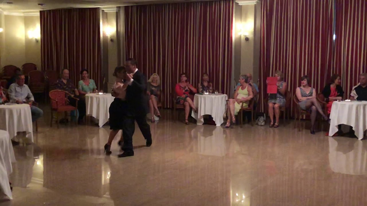 Alvaro Salas & Julieta Cappiello Tango Performance, Malta June 2018, 2/3