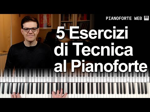 5 Esercizi di Tecnica per Principianti (Lezione di Pianoforte)