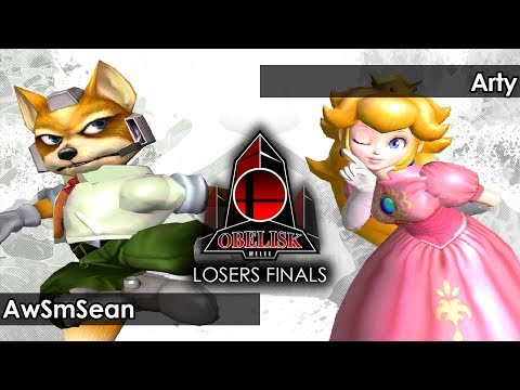 Melee: AwSmSean (Fox) V Arty (Peach) - Obelisk 114 Tournament SSBM