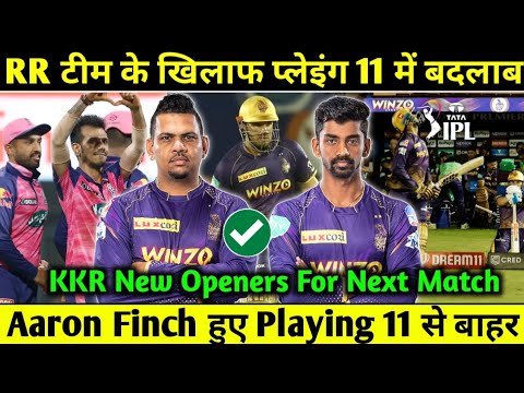 KKR Next Match Openers | KKR Playing 11 vs Rajasthan Royals | KKR vs RR | CricTalk Hindi