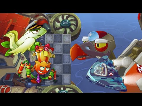 Plants vs. Zombies 2 (Chinese Version) - Sky City - 100% Full Game Walkthrough / No Commentary