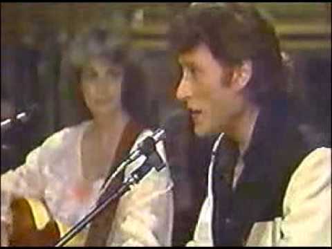 Johnny Hallyday & Emmylou Harris " If I Were A Carpenter "