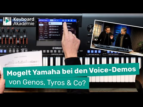 Mogelt Yamaha bei den Voice-Demos von Genos, Tyros & Co? 😮