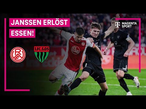 Rot-Weiss Essen – 1. FC Schweinfurt 05, Highlights mit Live-Kommentar | 3. Liga | MAGENTA SPORT