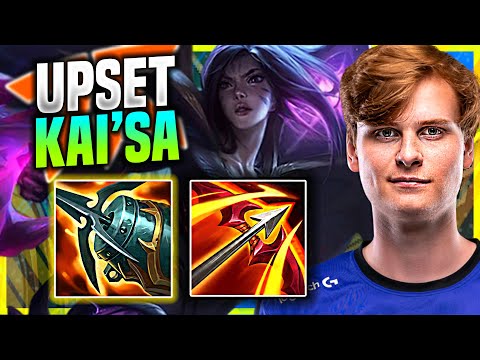 UPSET PICKS KAI'SA WITH NEW ITEMS! - FNC Upset Plays Kai'Sa ADC vs Heimerdinger! | Challenger TV