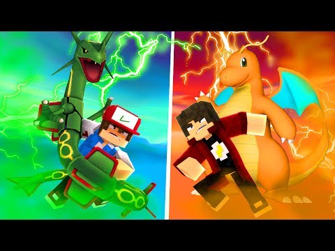 Minecraft: RAYQUAZA vs DRAGONITE - BATALHA PIXELMON #72 ‹ CaiqueVieira ›