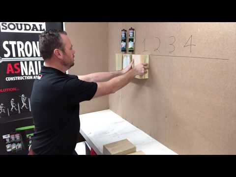 Test 1 Construction Adhesives That Claim To Have High Grab Compared To Soudal Strong As Nails