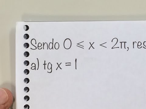 MFUNA | TC6 - Equação trigonometrica com a tangente, como resolver