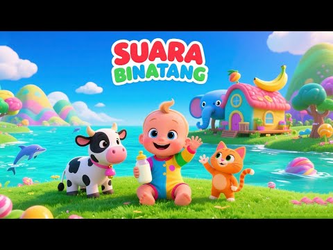 SUARA BINATANG - LAGU ANAK ANAK / LAGU ANAK BALITA / LAGU ANAK POPULER / LAGU ANAK TERBAIK