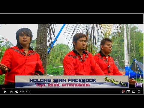The Boy's Trio - Holong Sian Facebook [Official Music Video CMD Record]