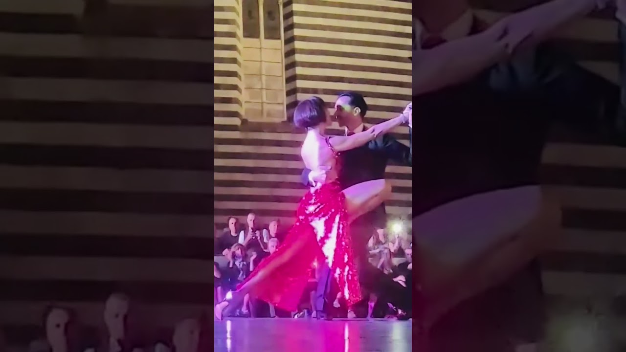 Tango. FINAL D’ARIENZO.Gustavo Rosas.Show con Gisela Natoli en Orvieto.JULY 2018.ITALY.