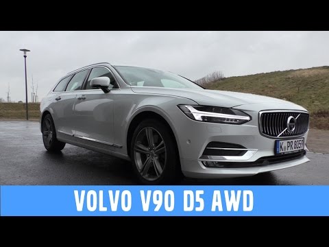 Volvo V90 D5 AWD Inscription - Test, Review and Driving Report / Test Drive