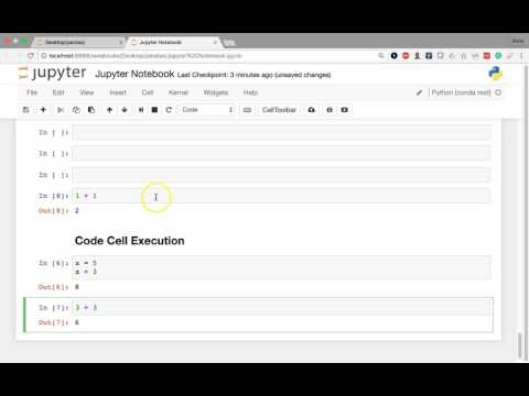 Data Analysis with Pandas and Python 01 13 Code Cell Execution