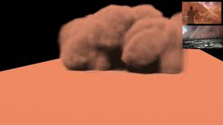 Dust Storm Dynamic Simulation