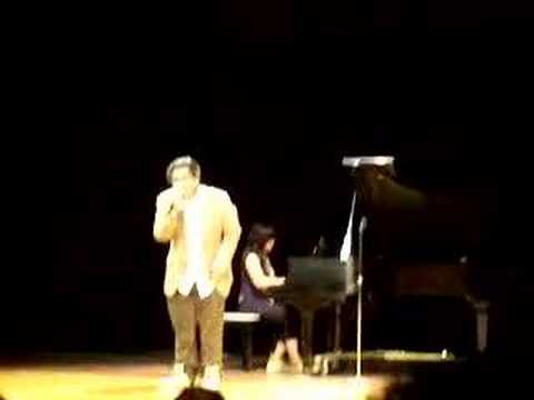 Marvin C singing John Legend at UCHS Star Seach