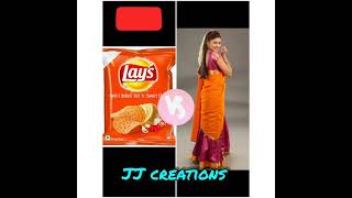 actress Oviya vs lays whatsapp status tamil.JJ creations