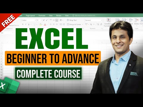 Excel 2025 Complete Course From Beginner to Advanced Full Microsoft Excel Tutorial