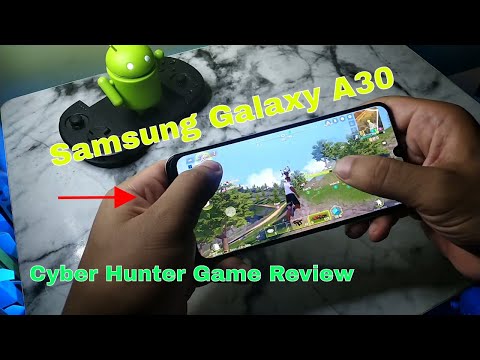 Samsung Galaxy A30 | Cyber Hunter gaming review