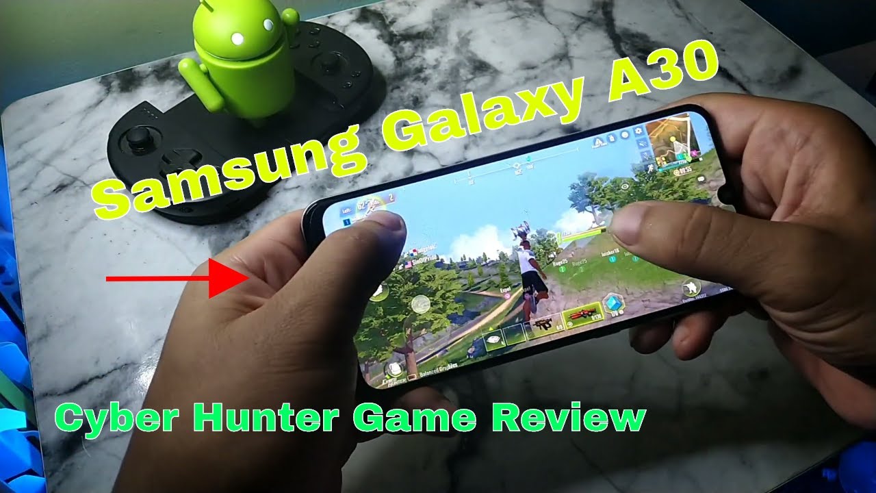 Samsung Galaxy A30 | Cyber Hunter gaming review