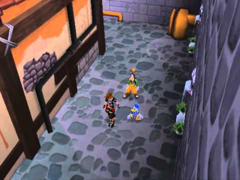 Kingdom Hearts II, English cutscene: 299 - Merlin Asks for Sora - HD 720p