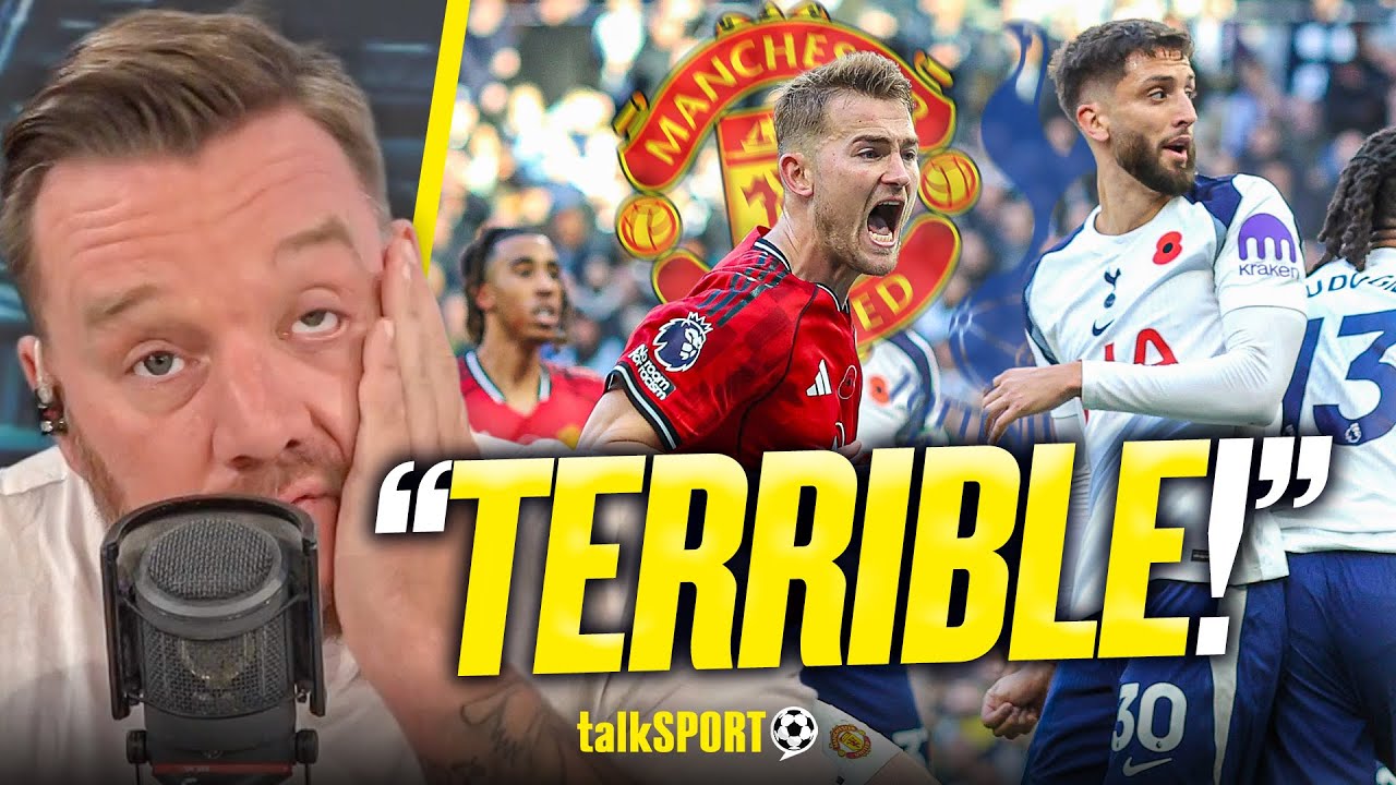 "SHOCKING DEFENDING!" Jamie O'Hara is FUMING after Spurs BLOW IT vs Manchester United!