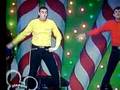 Greg Page singing "Great Big Man in Red" on Playhouse Disney