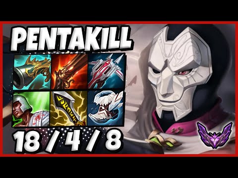 PENTAKILL Jhin ADC vs Twitch / Korea Master / Patch 13.12 / Season 13 ⚡