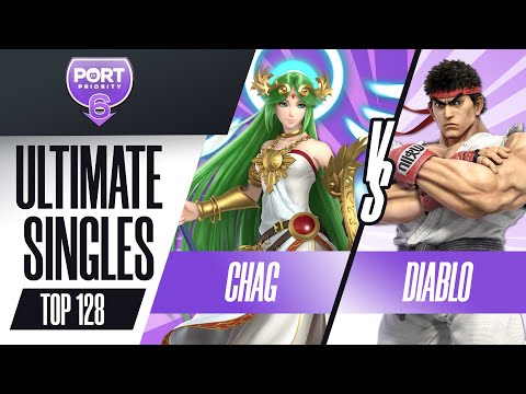 Chag vs Diablo - Ultimate Singles: Top 128 - Port Priority 6 | Palutena vs Ryu
