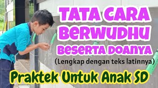Download lagu Tata Cara Wudhu | Praktek Untuk Anak SD #Dirumahaja mp3