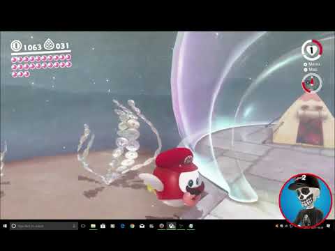 Super Mario Odyssey Guide Lake Kingdom Power Moon # 18