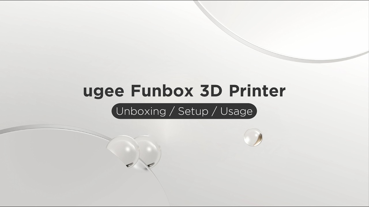 Funbox Unboxing, Setup & First Print